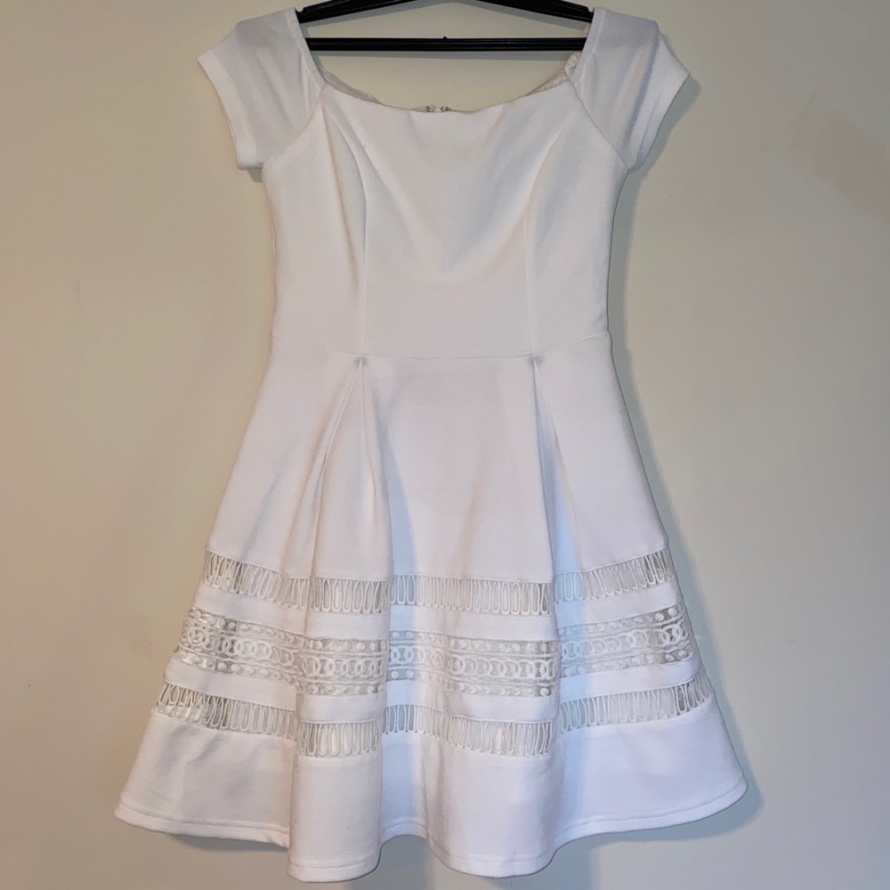 Francesca’s White Mini Dress